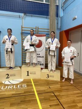 Elma Lišinović državna prvakinja v katah med mladinkami